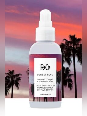 $32 Authentic R+Co SUNSET BLVD Blonde Toning +Styling Crème 124 ml/ 4.2 FL.OZ